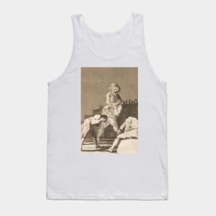 To the Count Palatine by Francisco Goya Tank Top